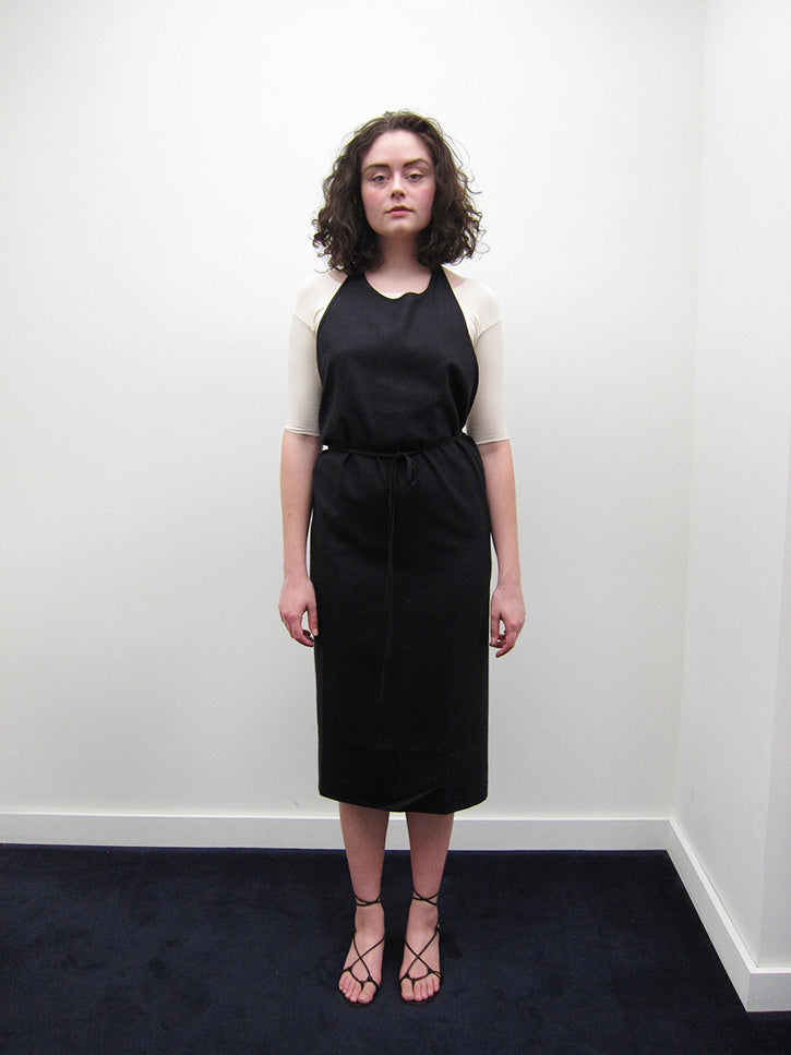 Baserange Apron Dress, Black | Stand Up ...